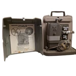 Vintage Keystone K100 8mm Movie Projector 5 Amps.115 Volts. A. C. Keystone Camer